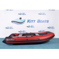 Лодка моторная килевая Kitt Boats 360 НДНД красно-черный